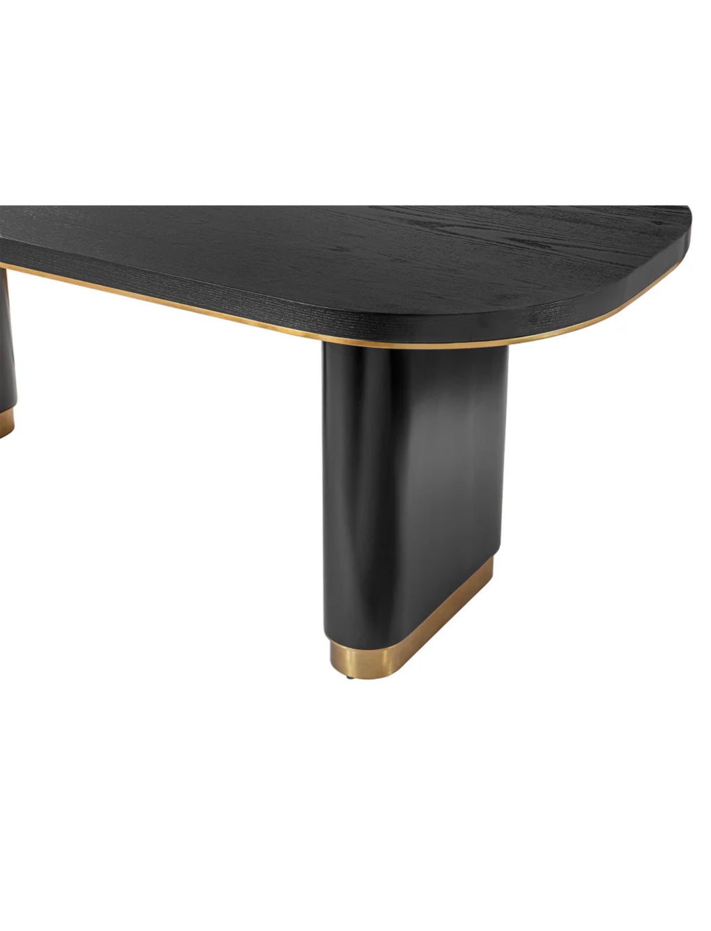 Casa Milano Chaplin Black Ash Dining Table