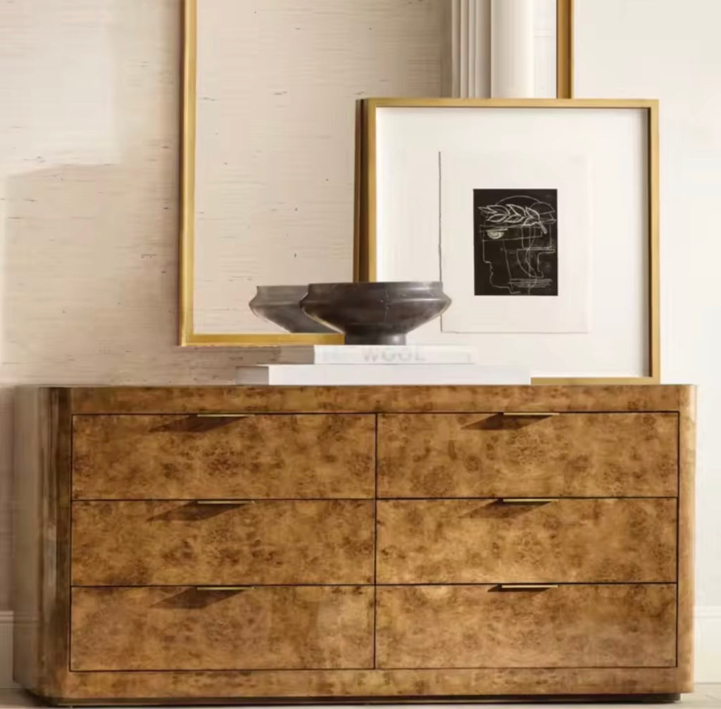 Casa Milano — Kensington Burl Wood Dresser