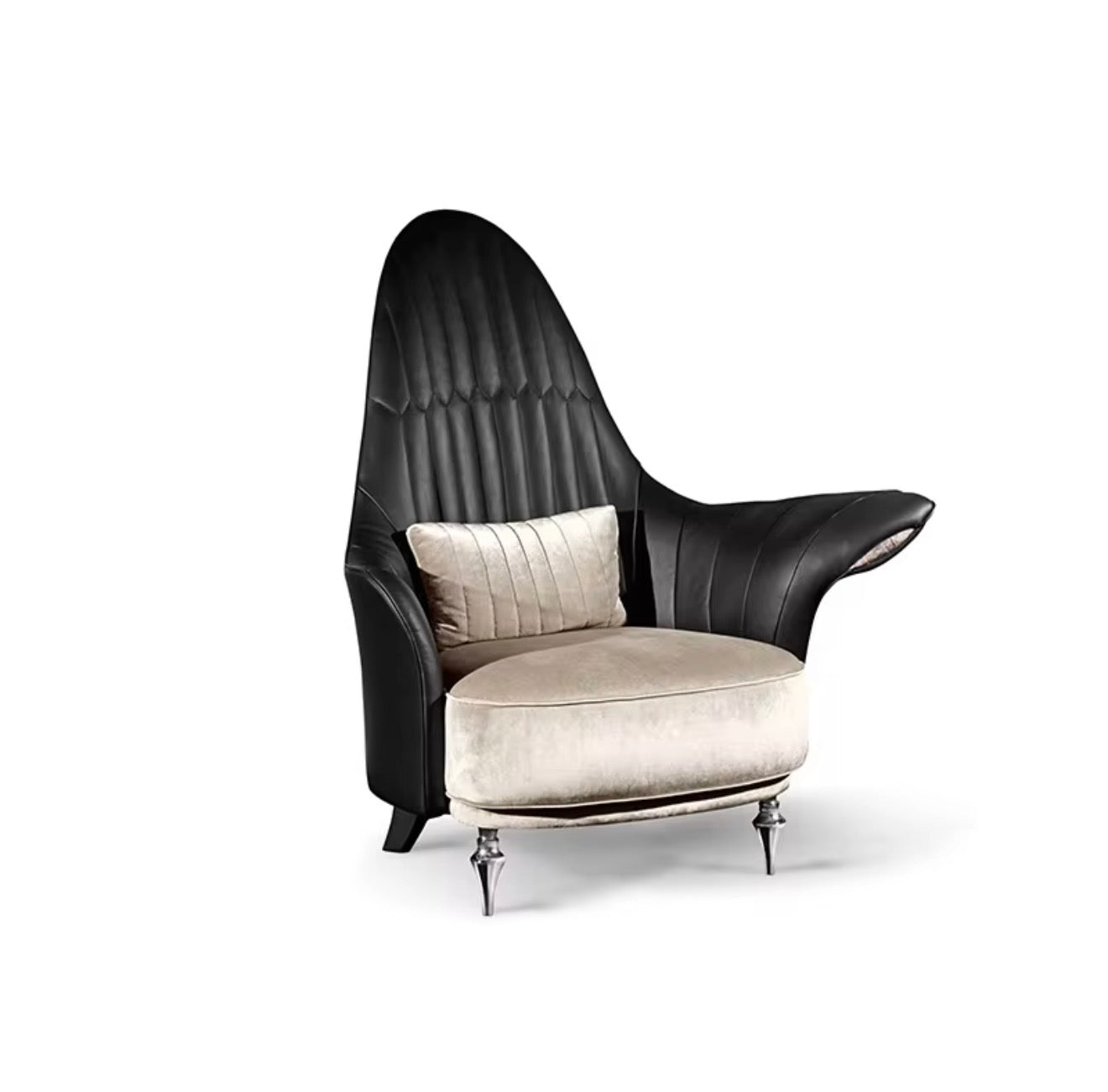 Casa Milano “CORVINO” Sculptural Statement Lounge Chair