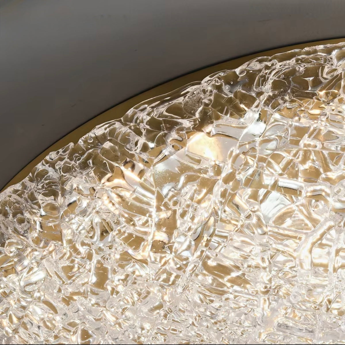 Nico Ice Glass LED Flush Mount