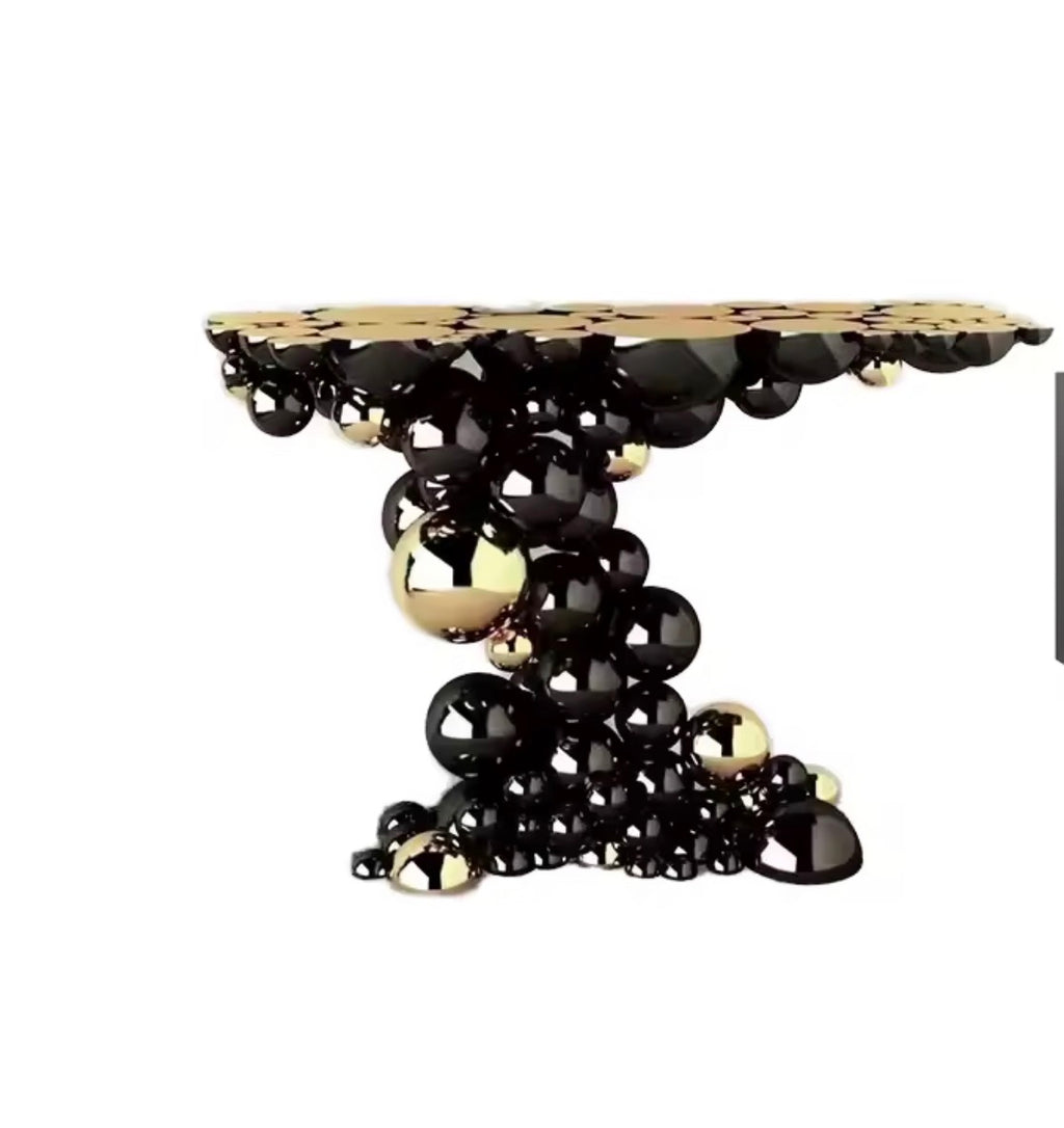 Casa Milano Bubble Sculptural Console Table – Luxury Statement Design