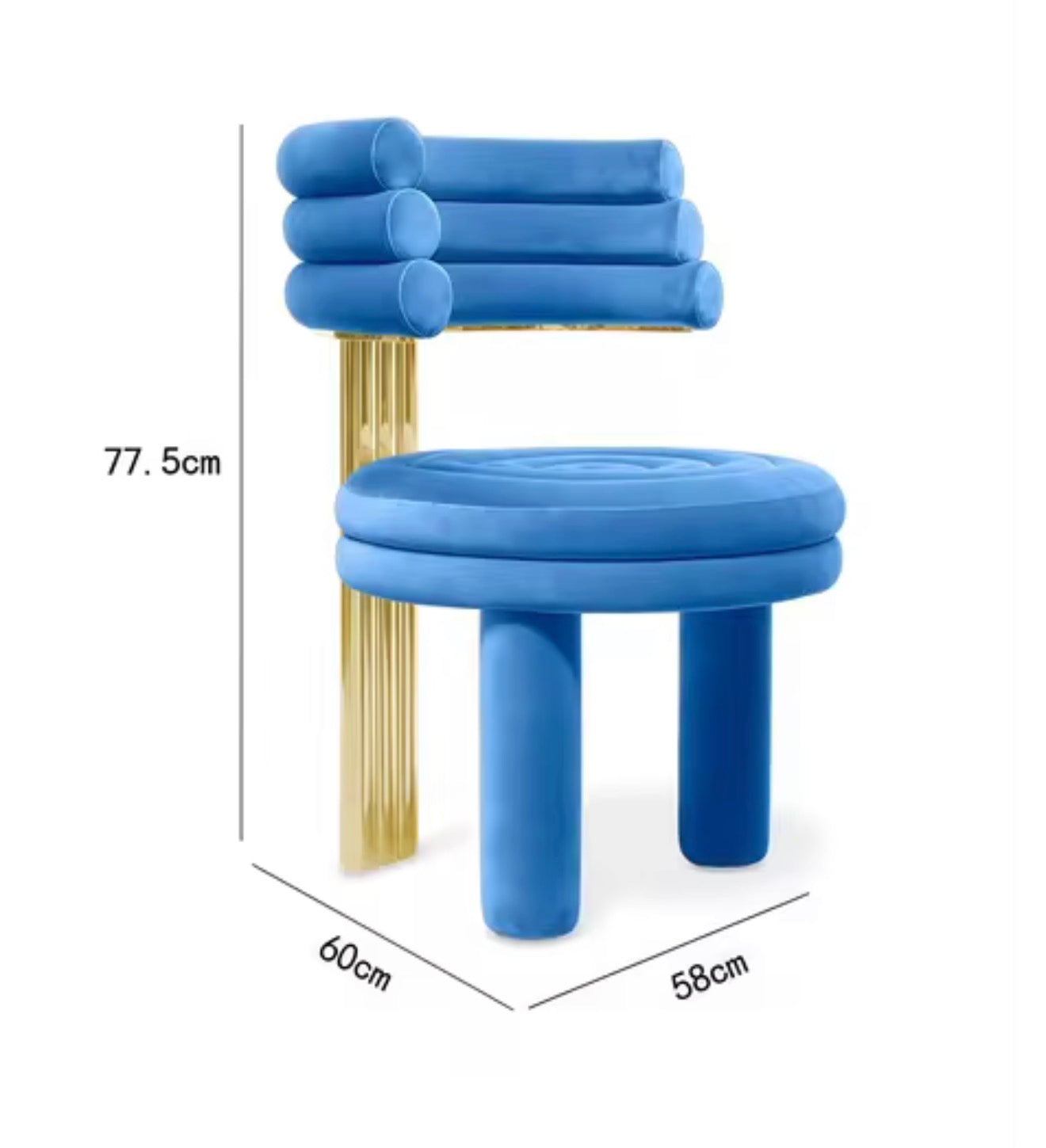 Casa Milano Bella Luna Statement Dining Chair