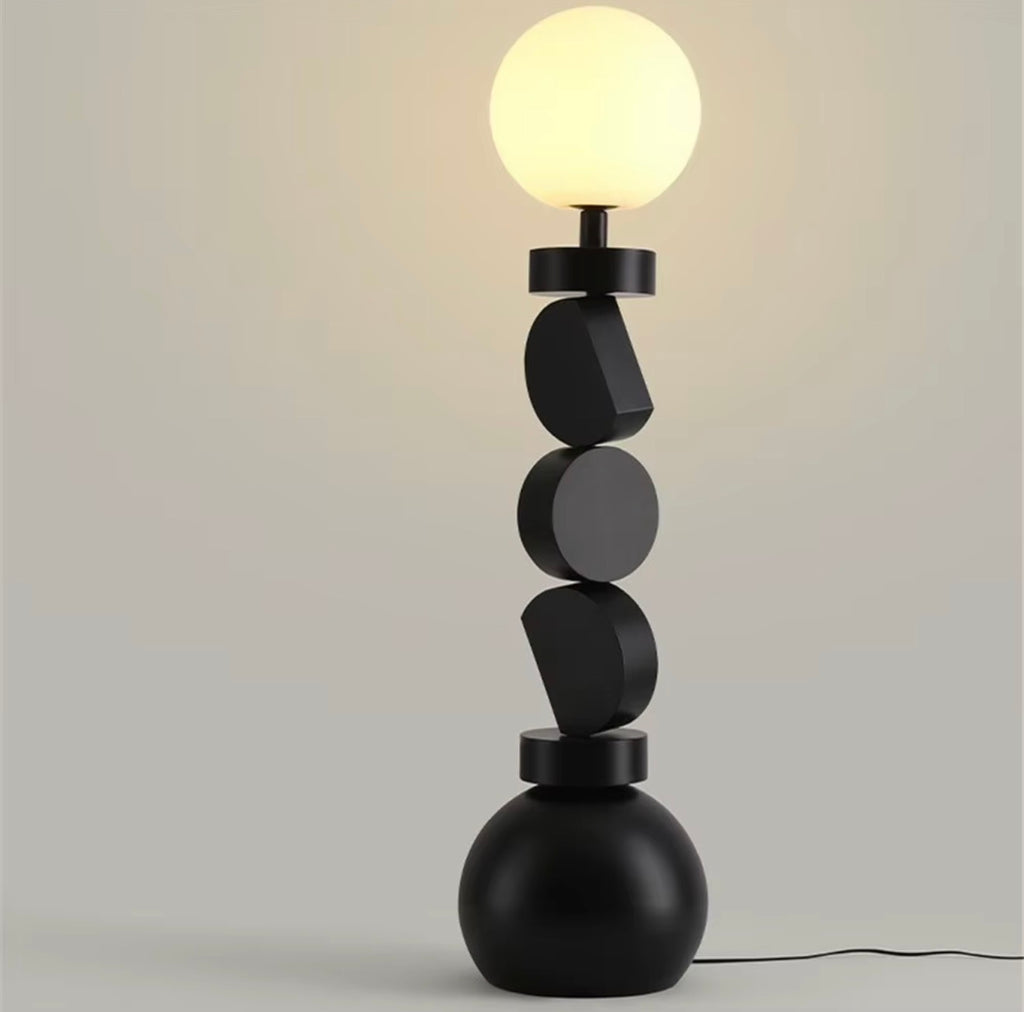 Moonlight Sculpture Floor Lamp