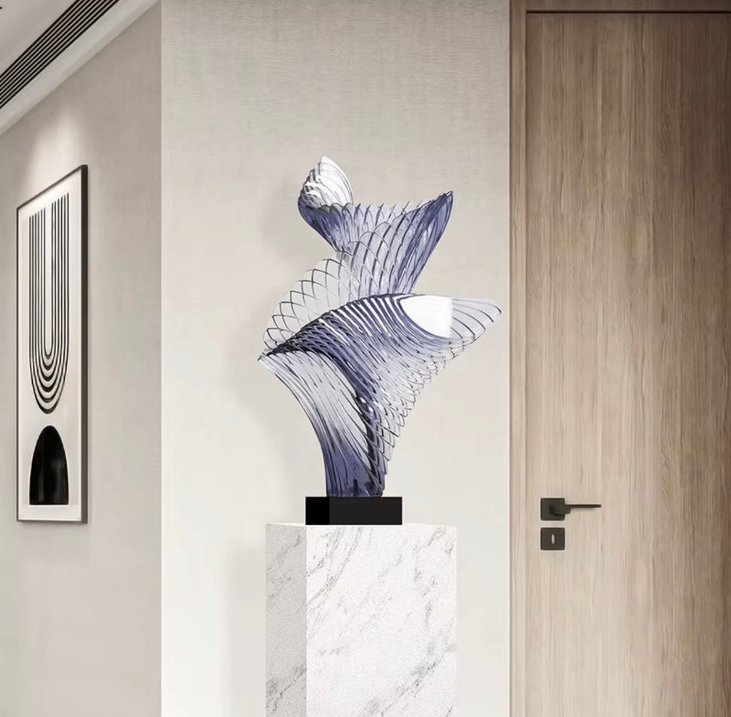 Aveline Abstract Resin Sculpture