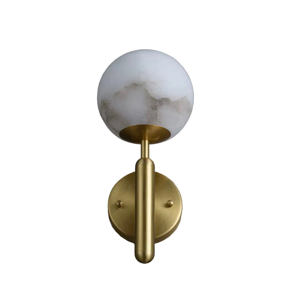 Aurelia Copper Marble Wall Sconce