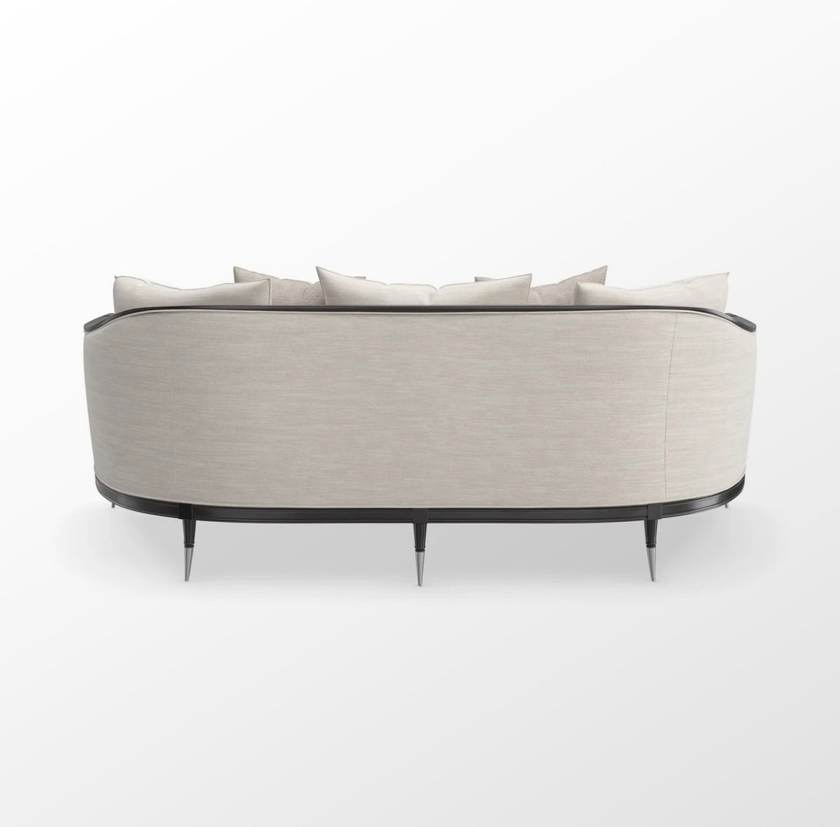 Splash of Flash Ivory Sofa