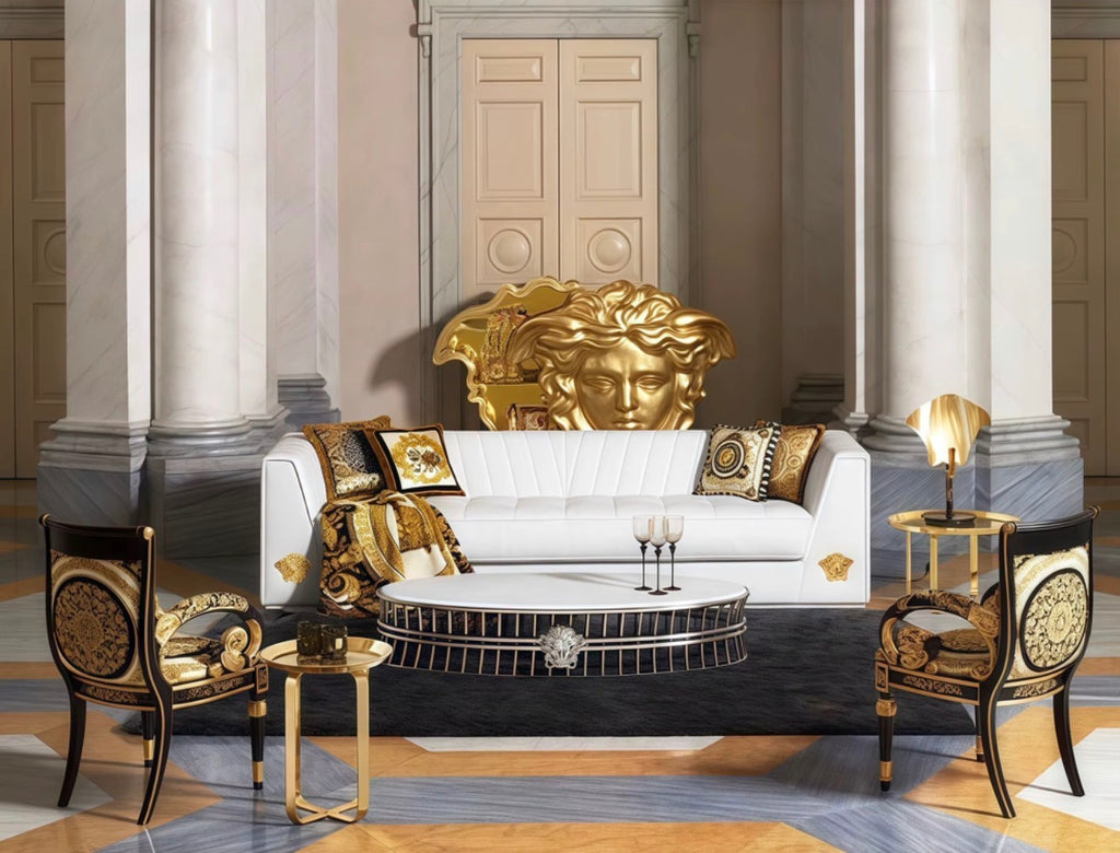 Casa Milano – Aurelio Medusa Gold Cabinet