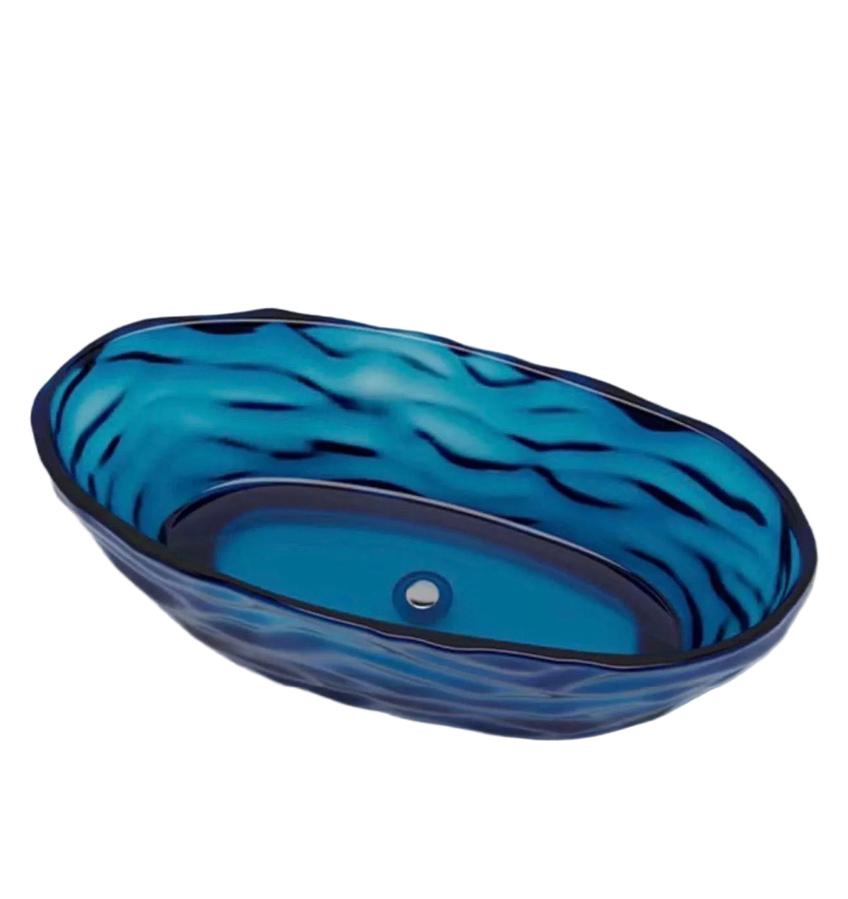 Ravello Transparent Resin Bathtub