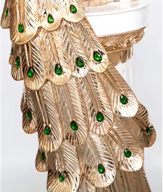Imperial Peacock Grand Sculpture