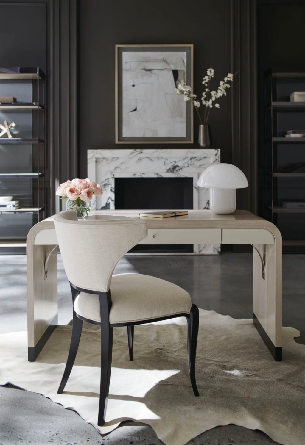 Casa Milano – Modern Winged Dining Chair