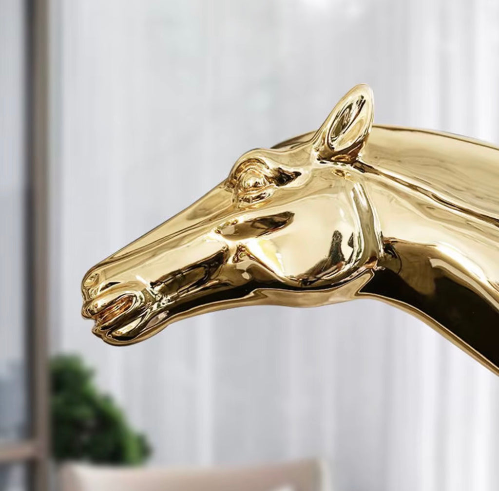Aurelio Galloping Horse Sculpture