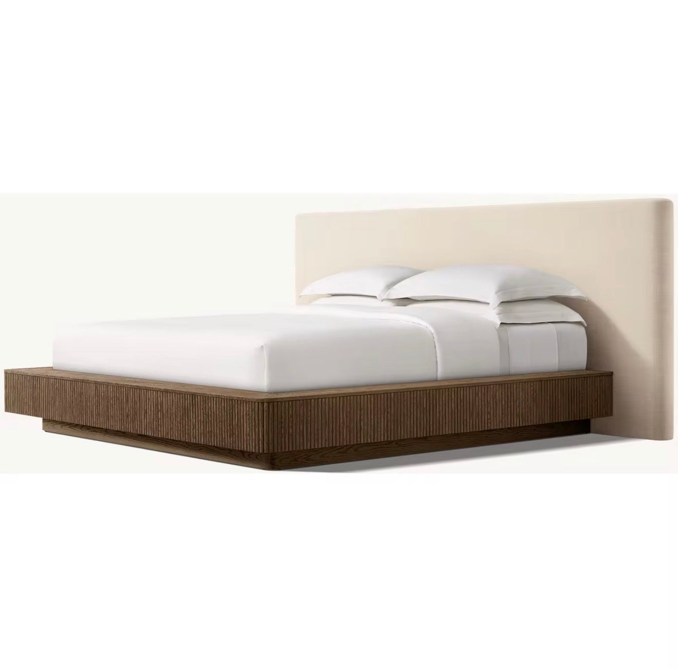Casa Milano – Siena Floating Oak Platform Bed