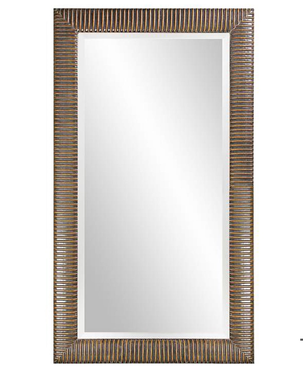 Casa Milano – Alexander Oversized Antique Copper Floor Mirror (82” x 46”)