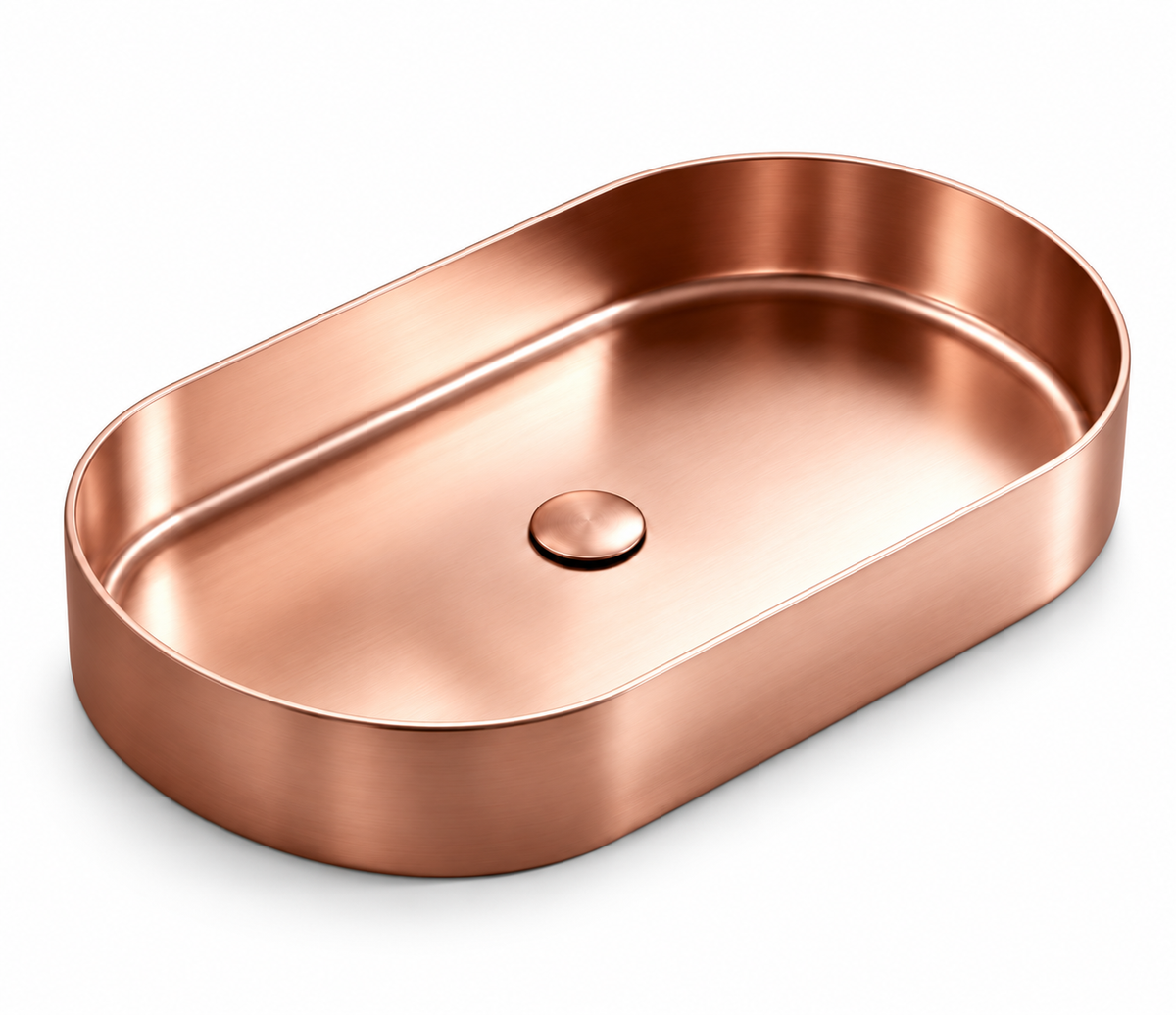 Vittoria Two-Tone Gold & Black Stainless Steel Vessel Sink