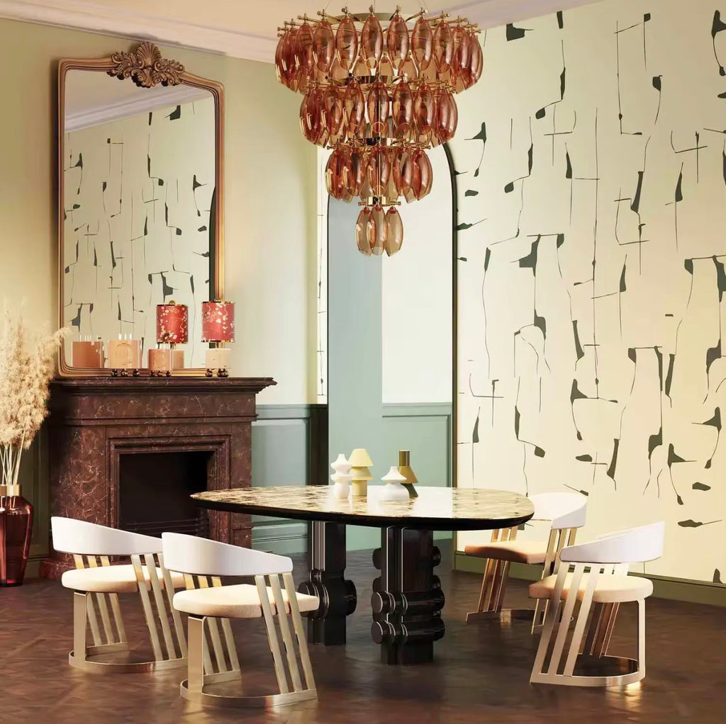 Casa Milano – Bellarose Gold Dining Chair