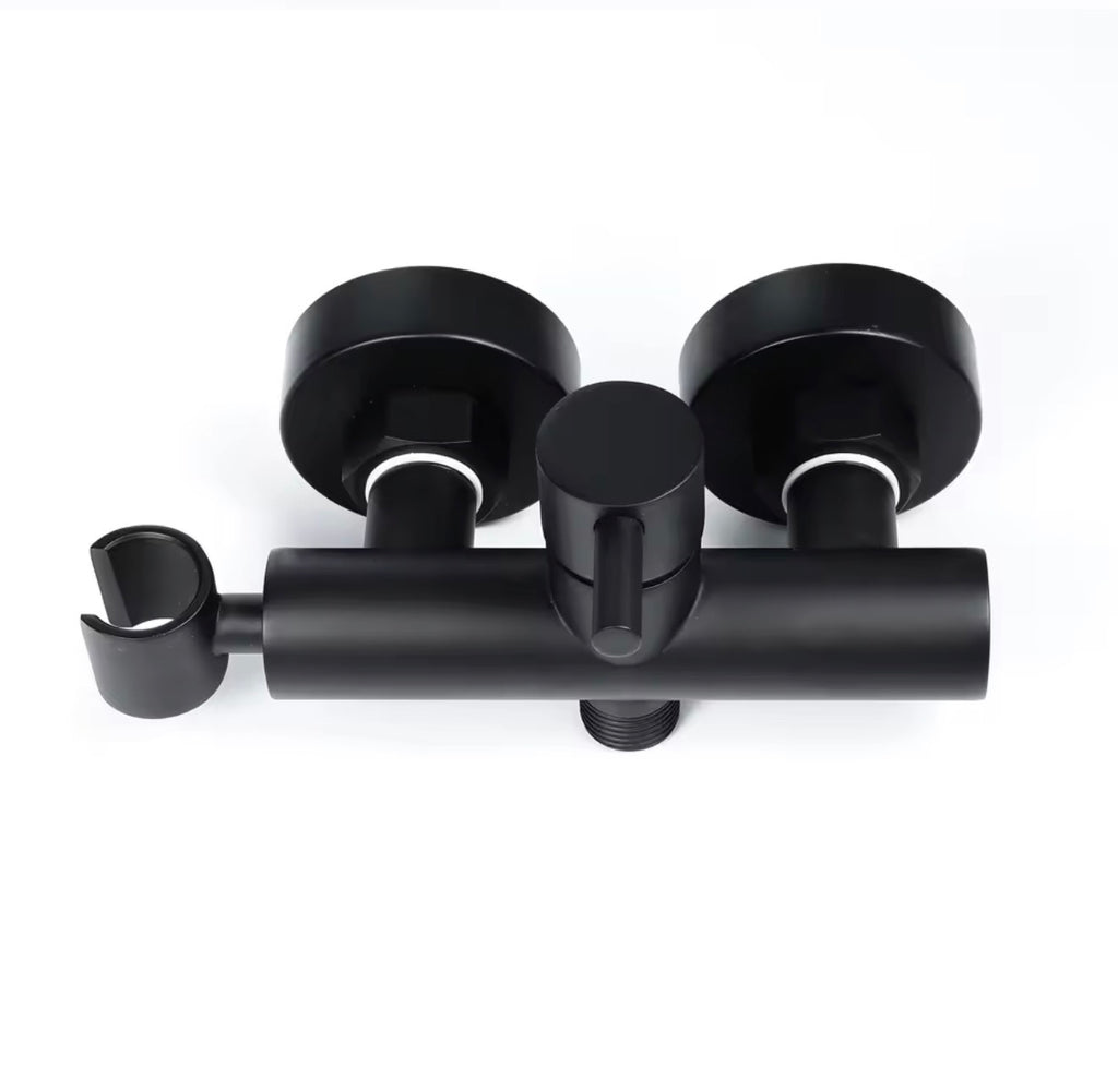 Valentino Hot & Cold Brass Wall-Mounted Bidet Sprayer Set