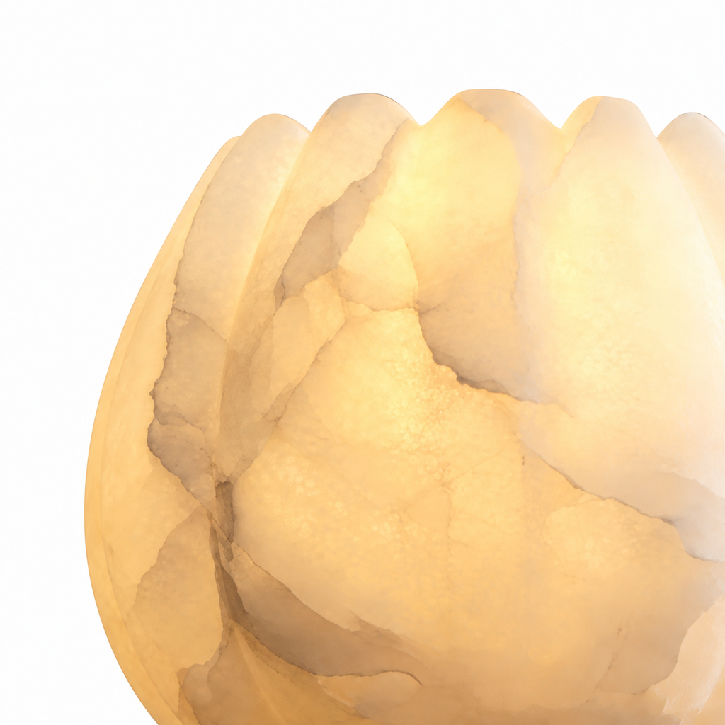 Florienne Alabaster & Copper Wall Sconce