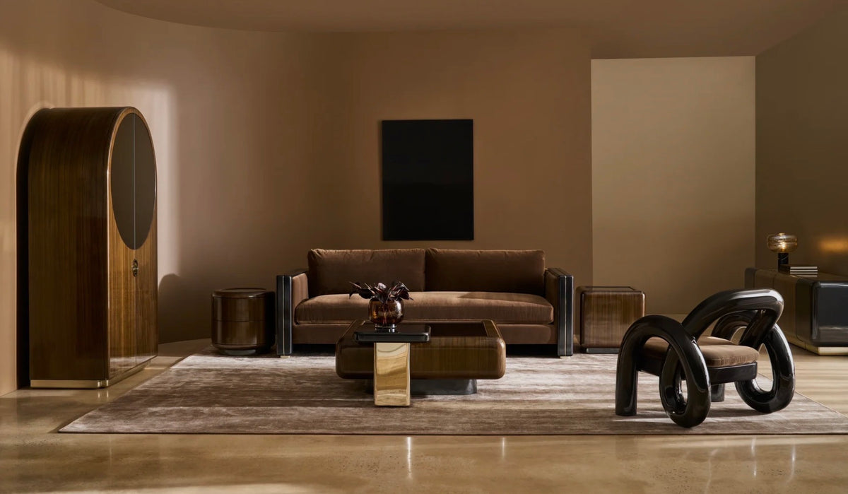 Gelee Sculptural Accent Chair by Caracole