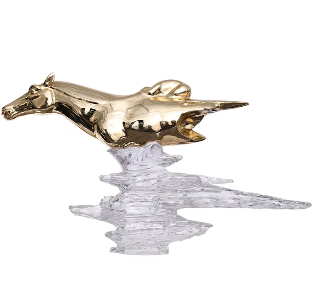 Aurelio Galloping Horse Sculpture