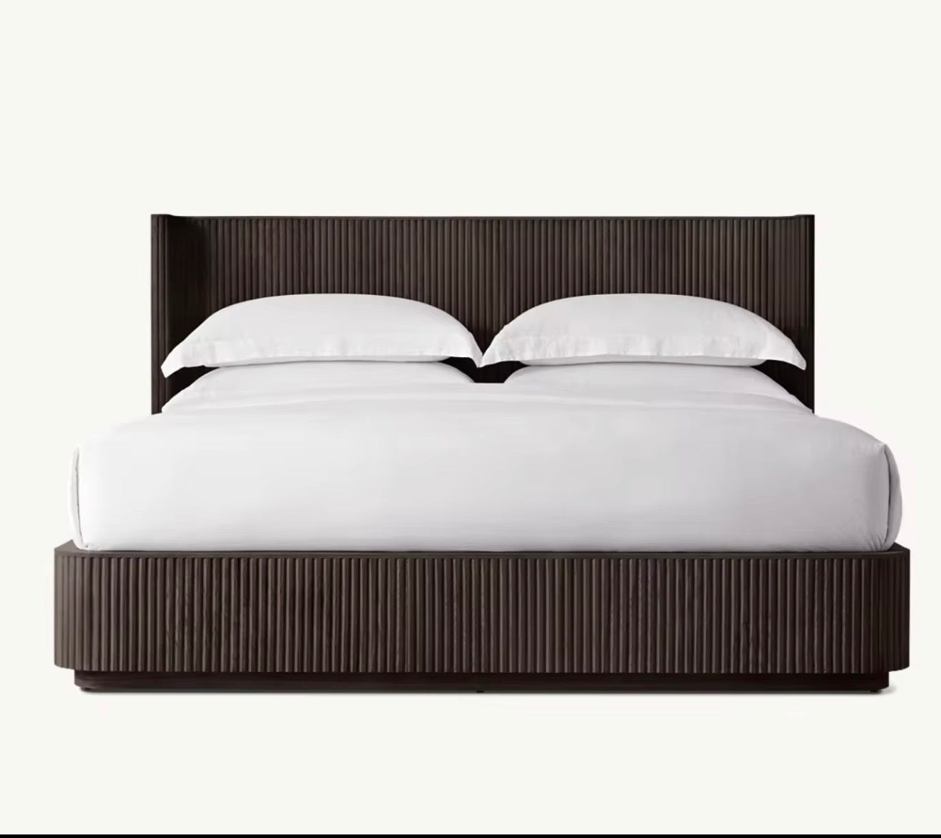 Casa Milano – Siena Wingback Floating Platform Bed