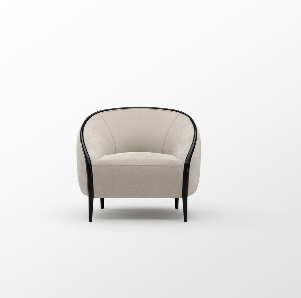 Petit Accent Chair – Ivory
