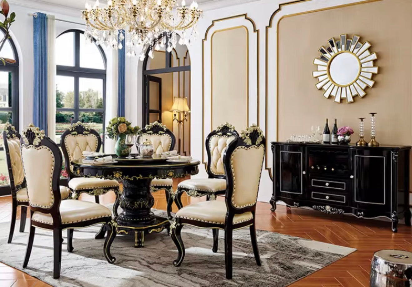 Casa Milano Castello Grand Dining Set – 7 Piece