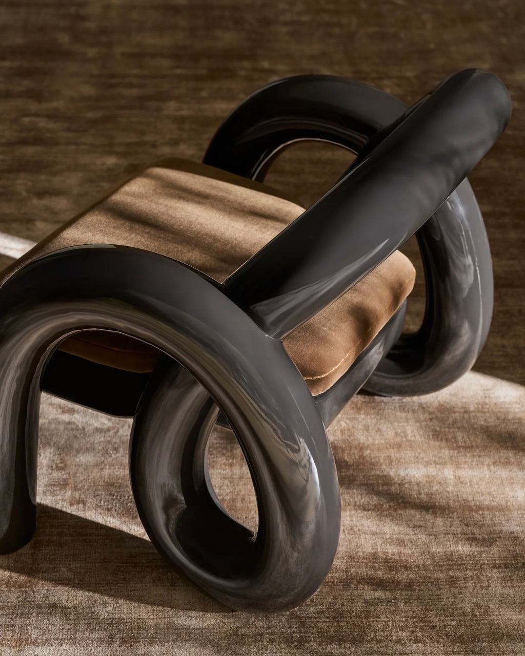 Gelee Sculptural Accent Chair by Caracole