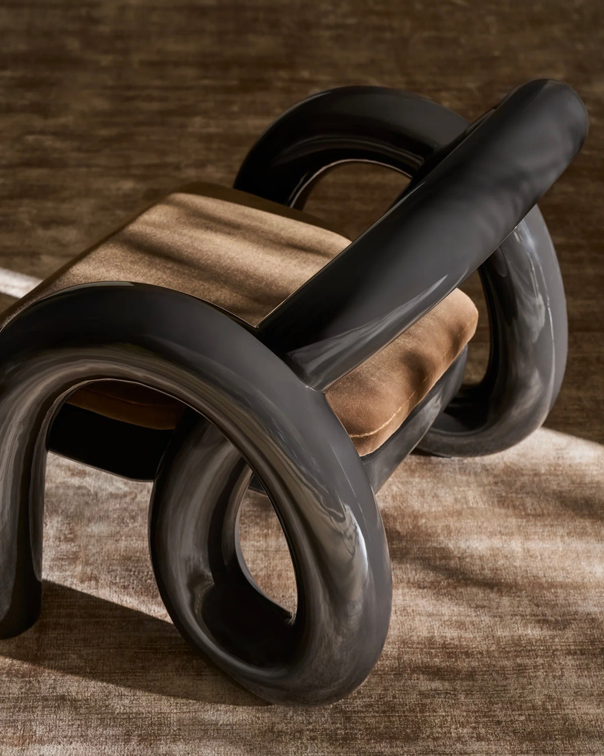 Gelee Sculptural Accent Chair by Caracole