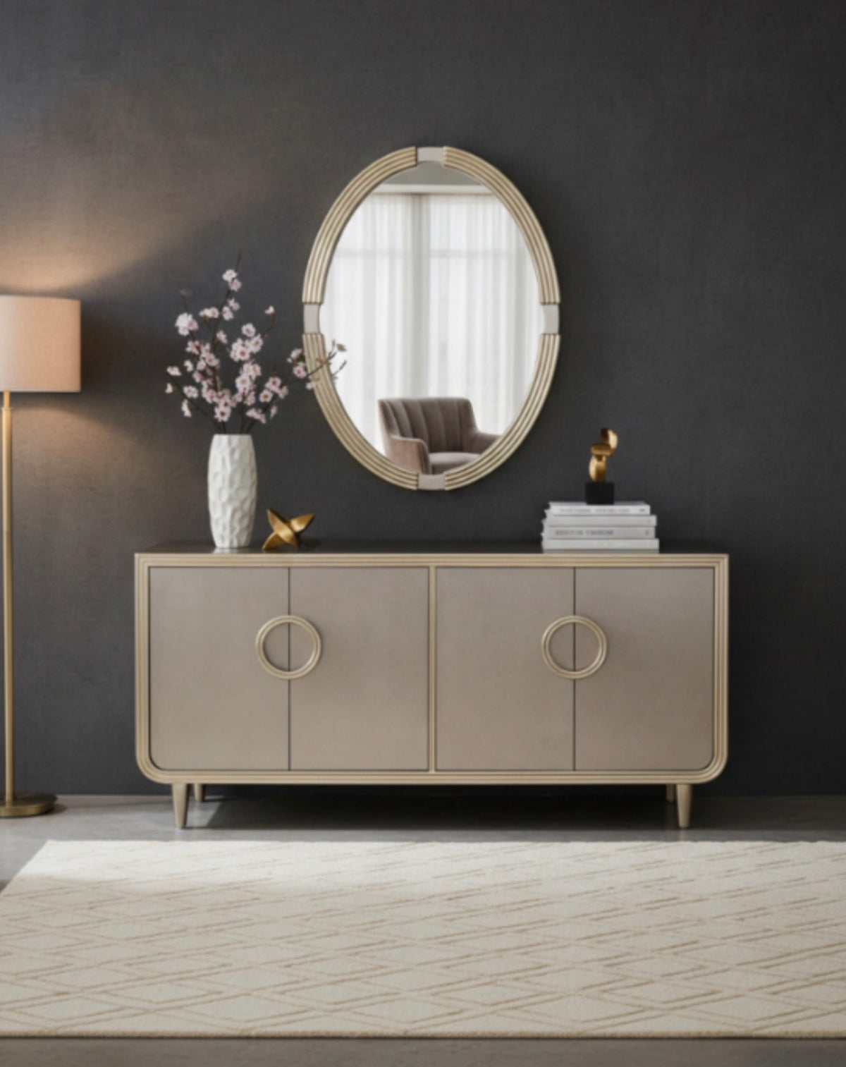 PAMELA ACCENT MIRROR
