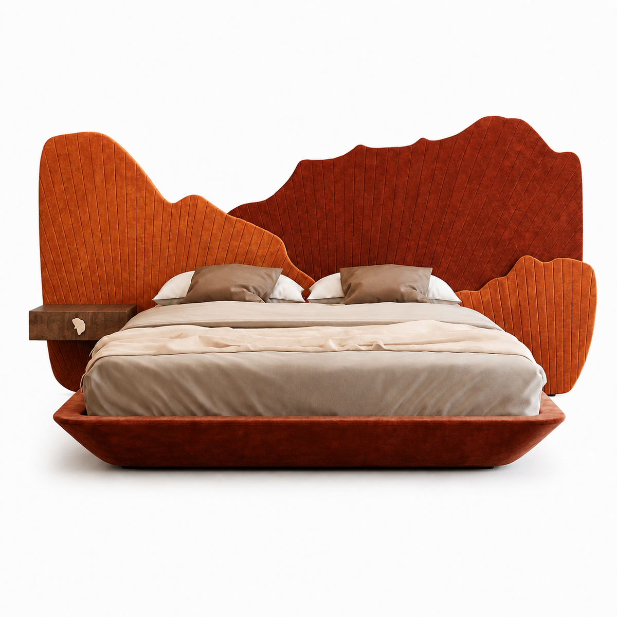 Fiorella Sculptural Bed