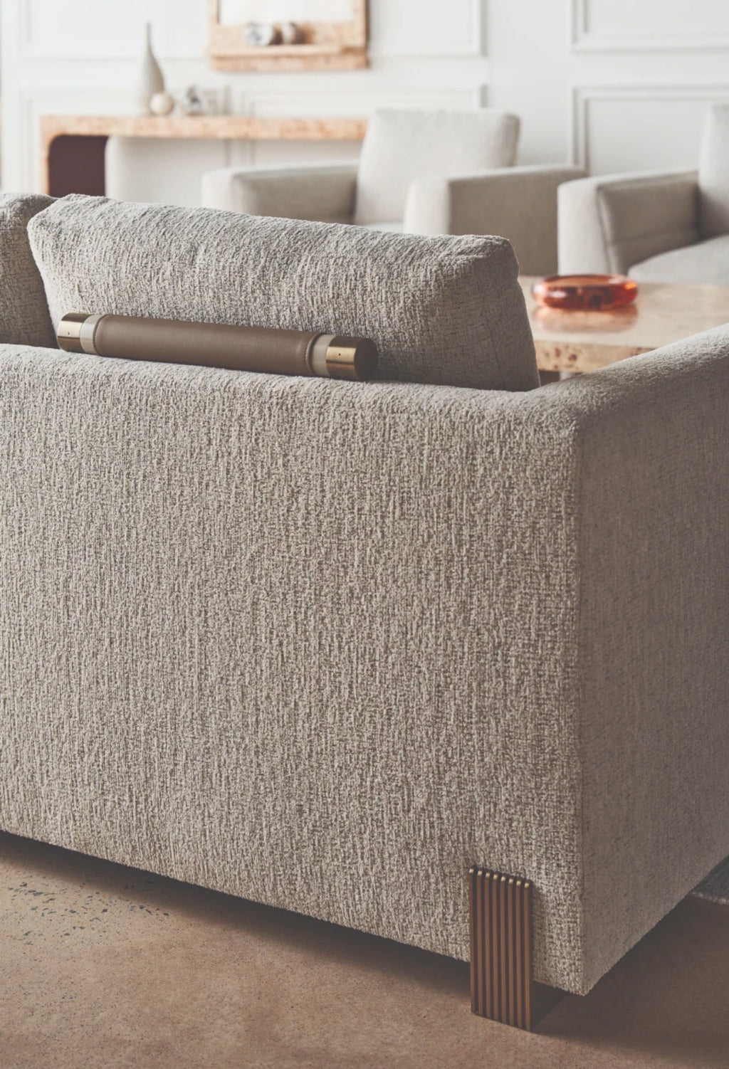 Casa Milano – Neutral Toned Modern Sofa | Counter Balance Collection