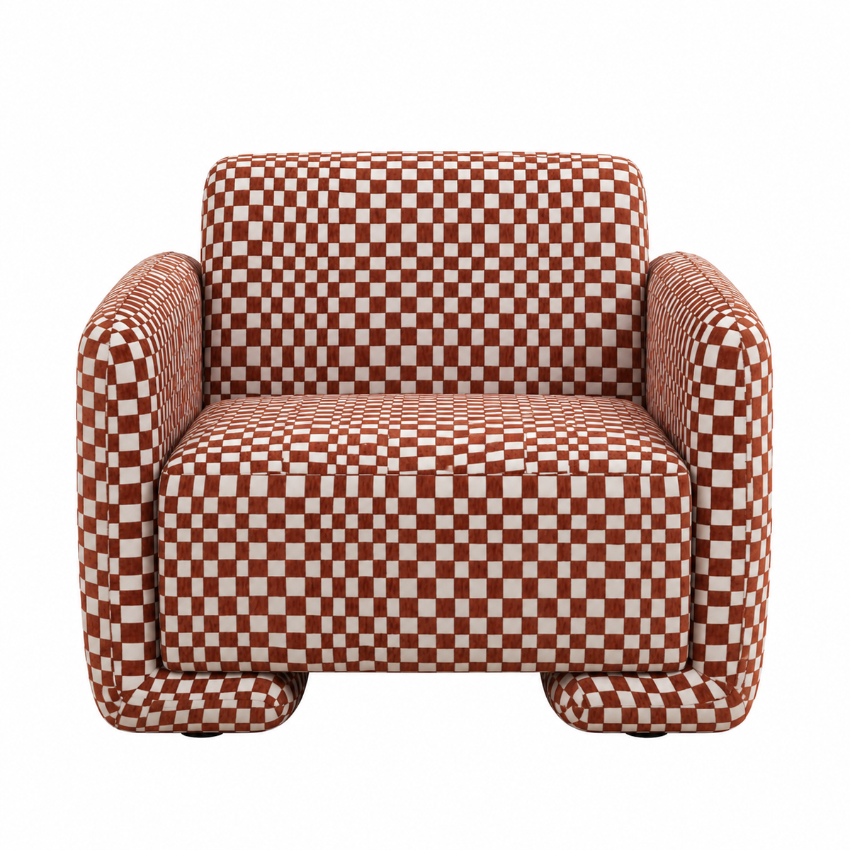 Siena Checkerboard Accent Chair