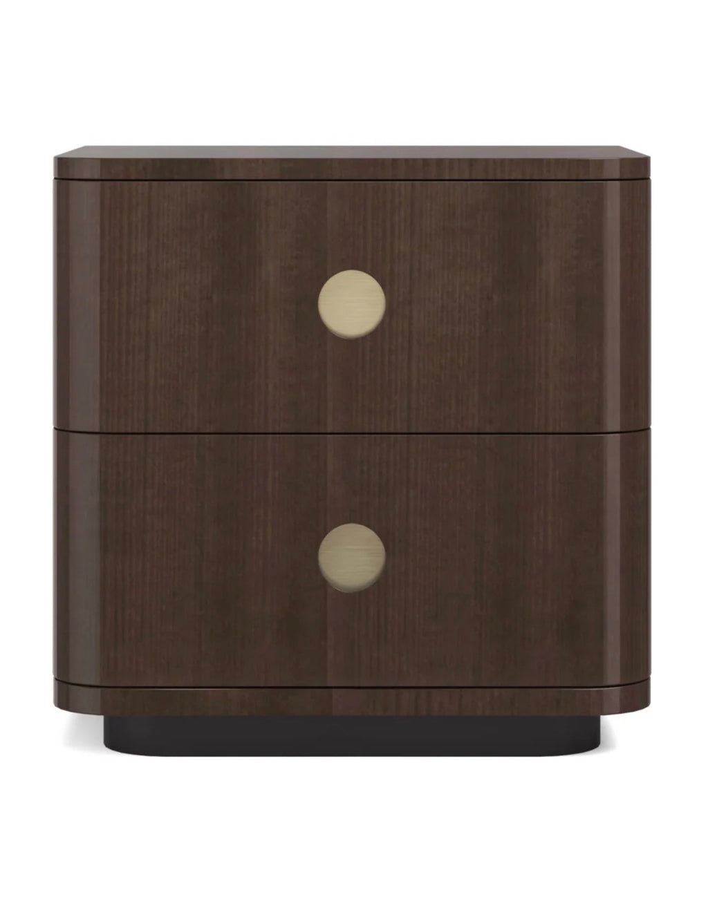 Casa Milano Bachelor Luxury Nightstand (2-Drawer)