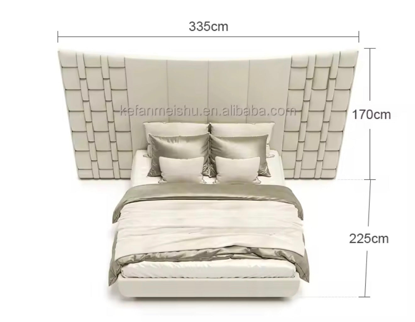 Casa Milano – Milano Royale Upholstered King Bed
