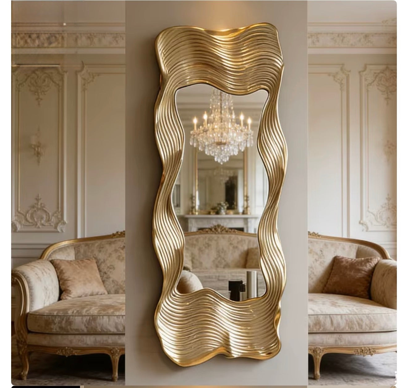 Casa Milano – Elliot Statement Floor Mirror