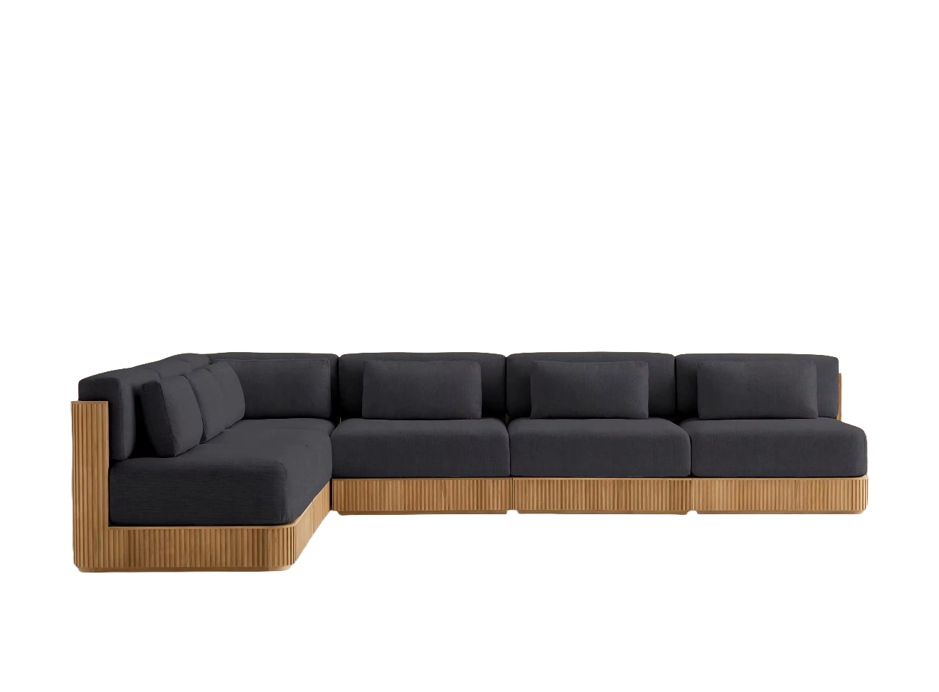Casa Milano Santorini Teak Sectional