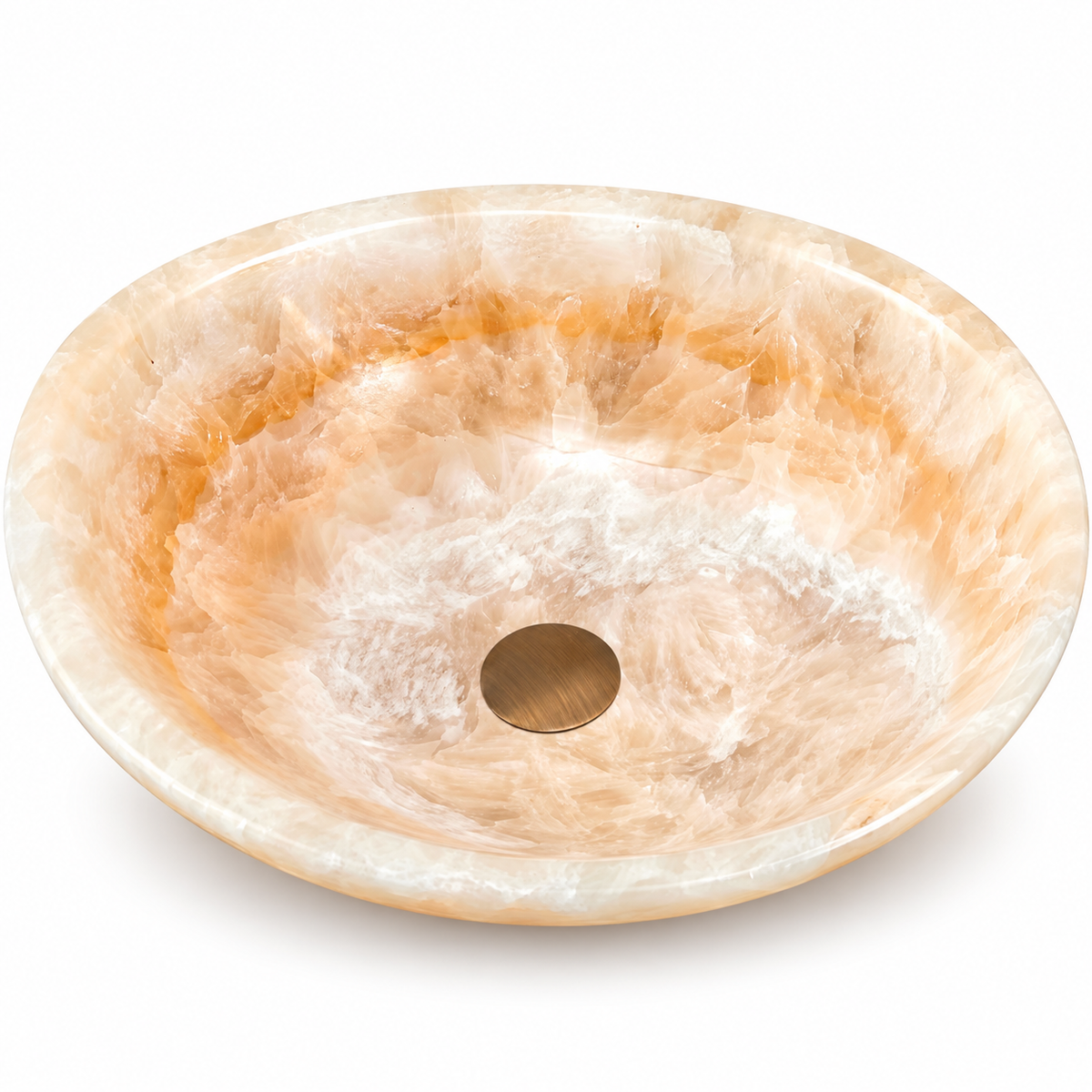 Solène Natural Stone Vessel Basin