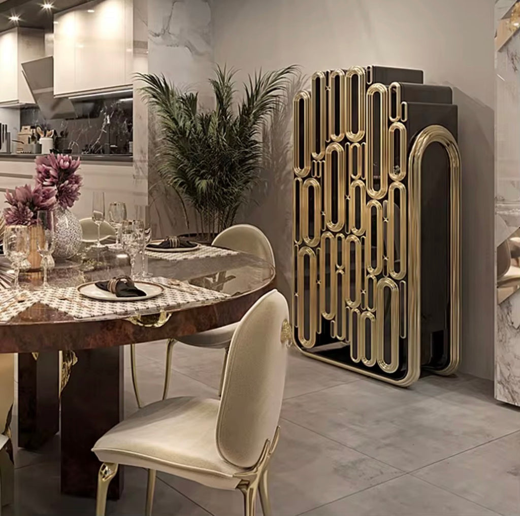 Casa Milano — Rochetti Sculptural Wine Cabinet