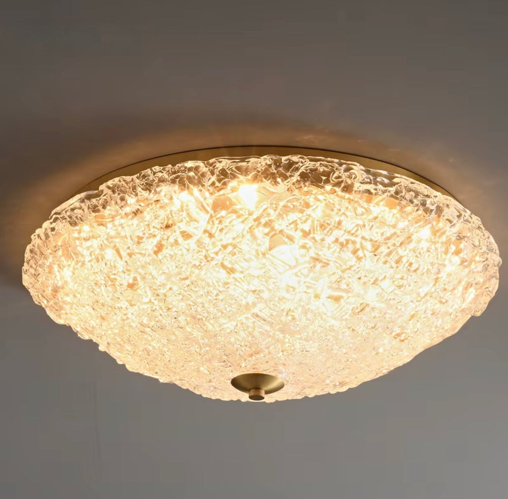 Nico Ice Glass LED Flush Mount