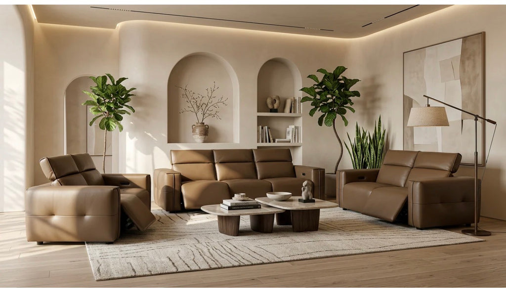 Casa Milano – Siena Ember Power Motion Living Set