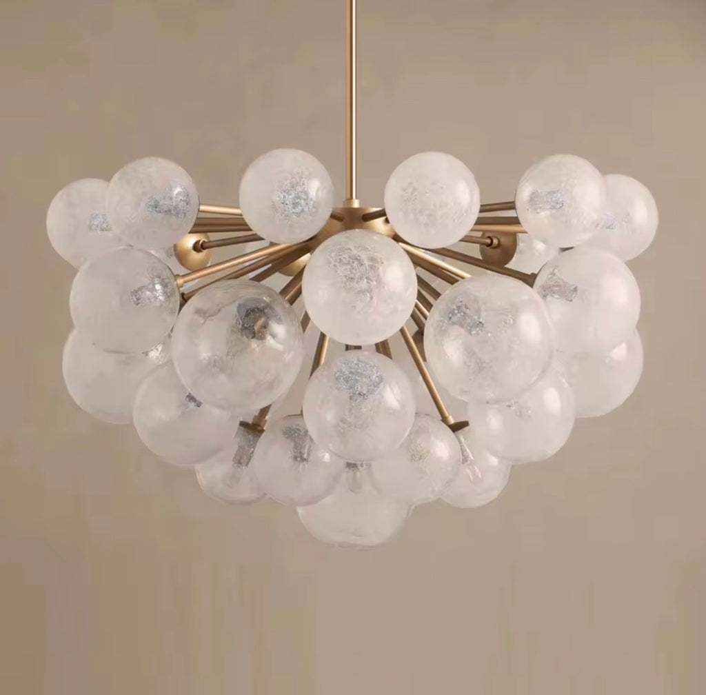 Luciana Bubble Glass Chandelier