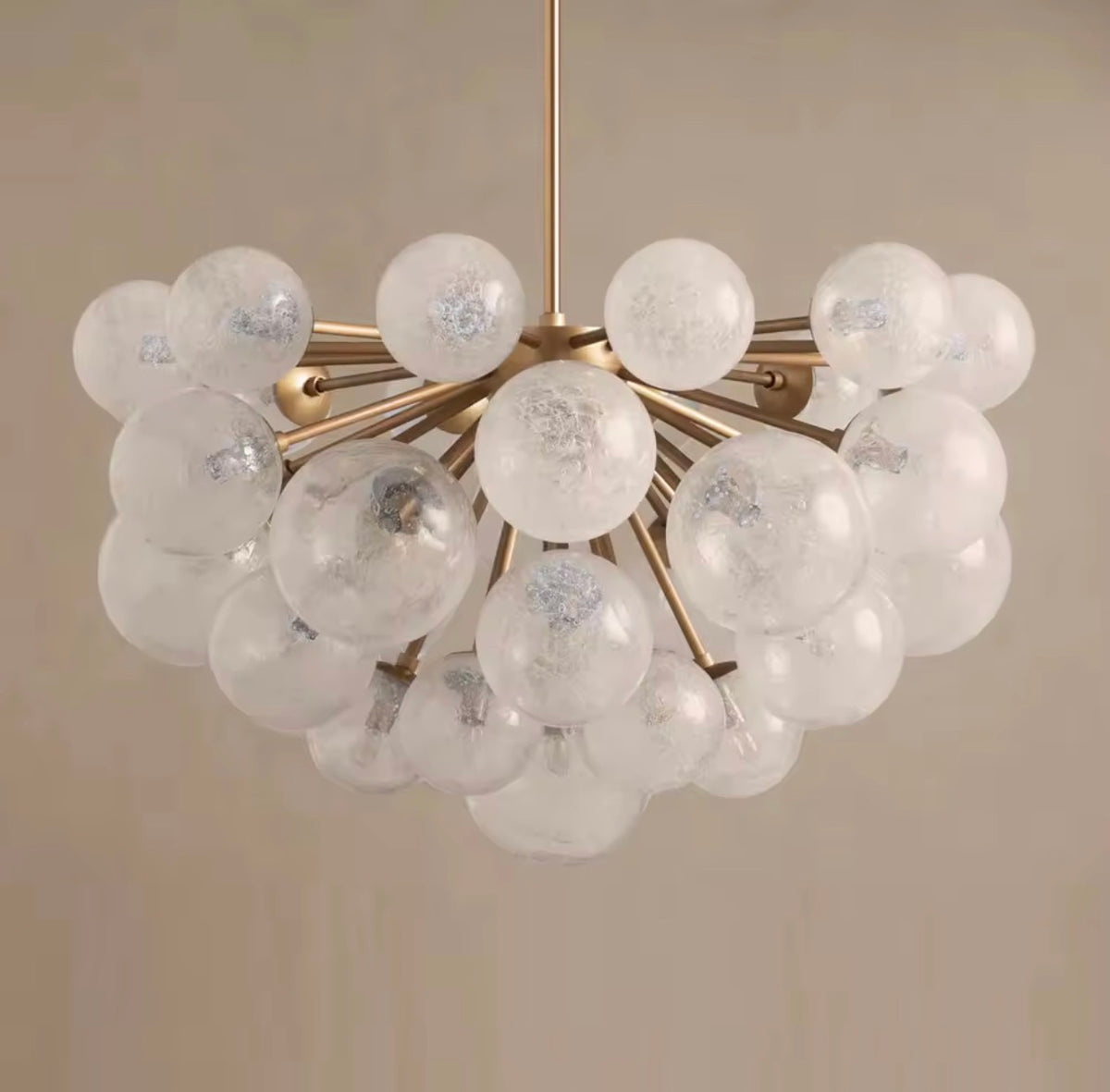 Luciana Bubble Glass Chandelier