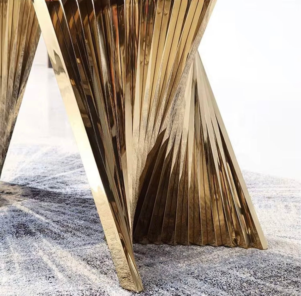 Casa Milano™ Luxury Italian Marble Dining Table