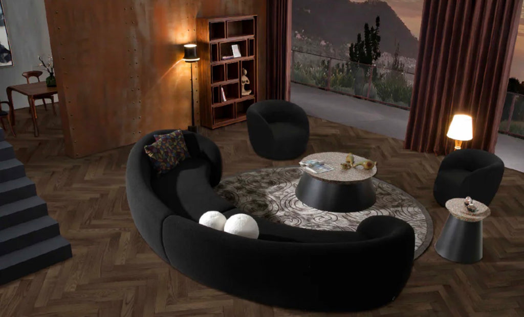 Casa Milano – Kilmer Curved Sectional Sofa