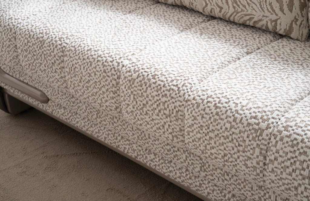 Casa Milano - Lora Luxury Living Room Set – Textured Fabric Design