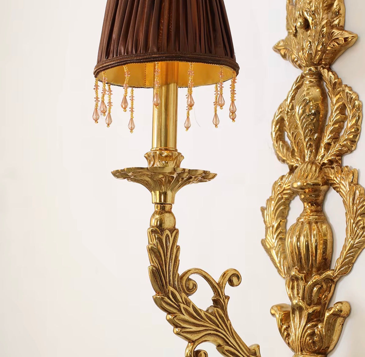 Madeleine Brass & Copper LED Wall Lamp