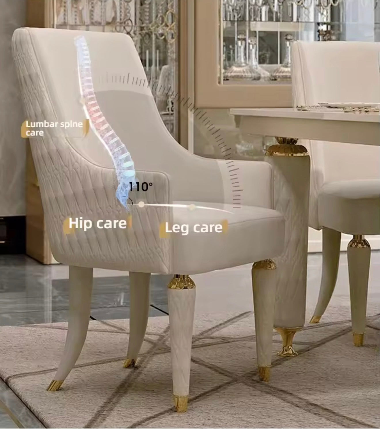 Casa Milano Vittoria Luxury Dining Chair