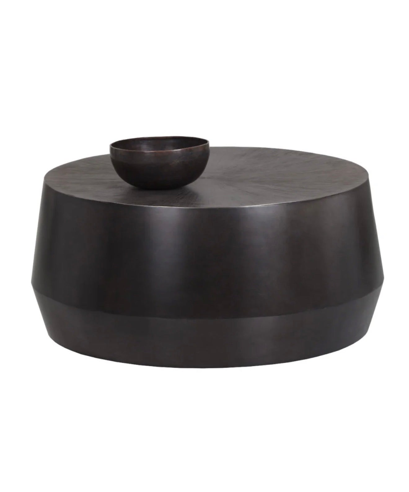 Casa Milano Splendido Etched Aluminum Coffee Table