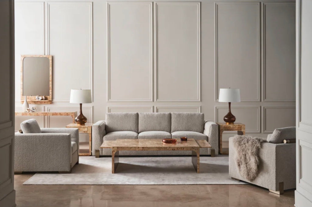 Casa Milano – Woven Fabric Lounge Chair (Counter Balance Style)