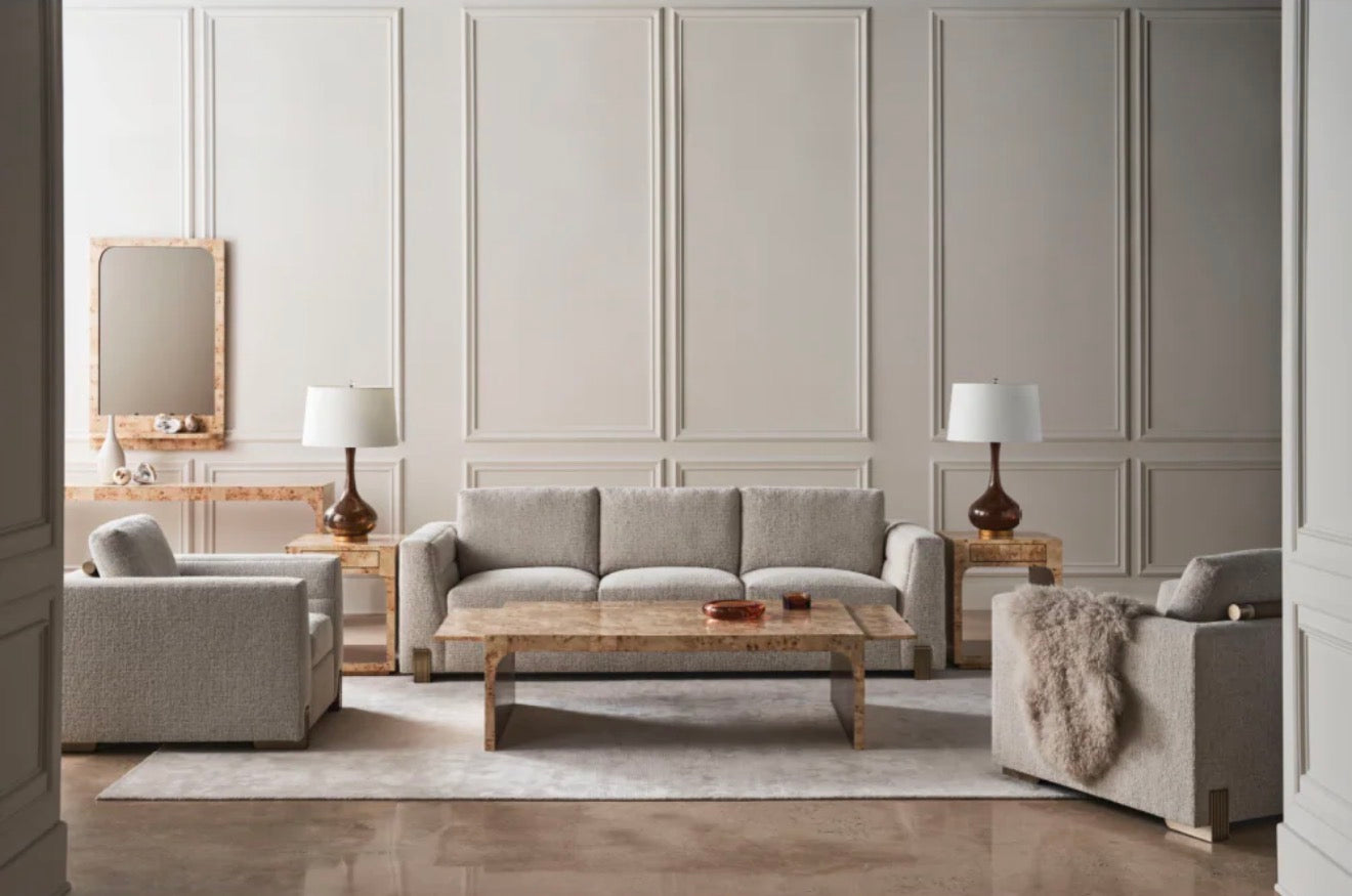 Casa Milano – Woven Fabric Lounge Chair (Counter Balance Style)